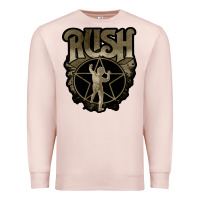 Pale Pink Rush grey Premium Sweatshirt - linhVisuals