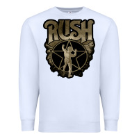 White Rush grey Premium Sweatshirt - linhVisuals