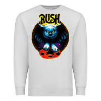 Dove Grey rush transparent Premium Sweatshirt - linhVisuals