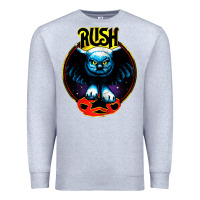 Heather Grey rush transparent Premium Sweatshirt - linhVisuals
