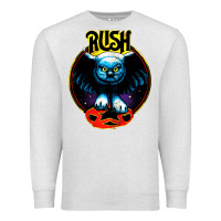 Oatmeal Heather rush transparent Premium Sweatshirt - linhVisuals