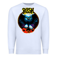 White rush transparent Premium Sweatshirt - linhVisuals