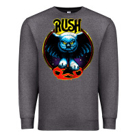 Charcoal Heather rush transparent Premium Sweatshirt - linhVisuals