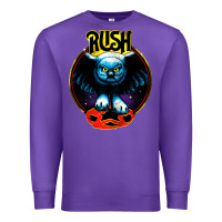 Purple rush transparent Premium Sweatshirt - linhVisuals