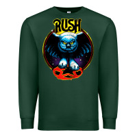 Sports Green rush transparent Premium Sweatshirt - linhVisuals