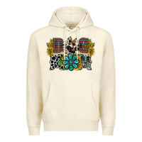Sandshell dog mom western Premium Hoodie - RacoonDesign