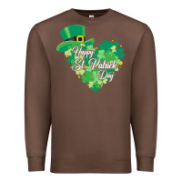 Chestnut happy st patricks day funny irish Premium Sweatshirt - linhVisuals