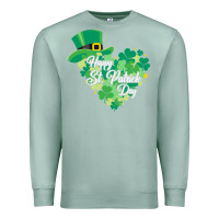 Seafoam happy st patricks day funny irish Premium Sweatshirt - linhVisuals