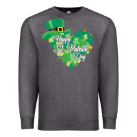 Charcoal Heather happy st patricks day funny irish Premium Sweatshirt - linhVisuals