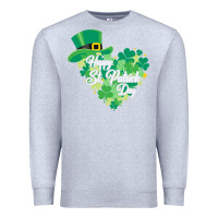 Heather Grey happy st patricks day funny irish Premium Sweatshirt - linhVisuals
