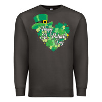 Smoke happy st patricks day funny irish Premium Sweatshirt - linhVisuals