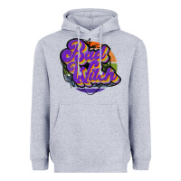 Heather Grey bad witch Heavyweight Hoodie - JahusDesignShop