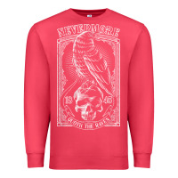 Cardinal edgar allen poe the raven nevermore t shirt Premium Sweatshirt - linhVisuals