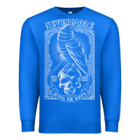 True Royal edgar allen poe the raven nevermore t shirt Premium Sweatshirt - linhVisuals