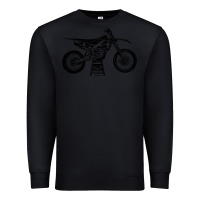Black YZ450F Eli Tomac Motorcycles Premium Sweatshirt - linhVisuals