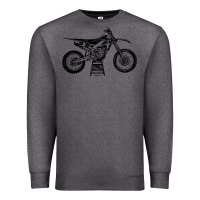 Charcoal Heather YZ450F Eli Tomac Motorcycles Premium Sweatshirt - linhVisuals