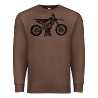 Chestnut YZ450F Eli Tomac Motorcycles Premium Sweatshirt - linhVisuals