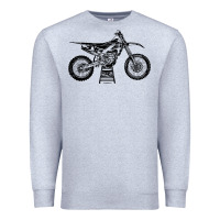 Heather Grey YZ450F Eli Tomac Motorcycles Premium Sweatshirt - linhVisuals