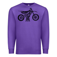 Purple YZ450F Eli Tomac Motorcycles Premium Sweatshirt - linhVisuals