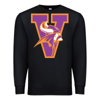 Black missouri valley college vikings vectorized Premium Sweatshirt - linhVisuals