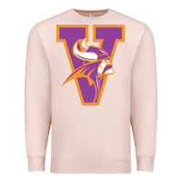 Pale Pink missouri valley college vikings vectorized Premium Sweatshirt - linhVisuals