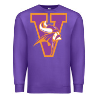 Purple missouri valley college vikings vectorized Premium Sweatshirt - linhVisuals