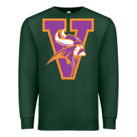 Sports Green missouri valley college vikings vectorized Premium Sweatshirt - linhVisuals