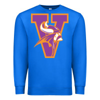 True Royal missouri valley college vikings vectorized Premium Sweatshirt - linhVisuals