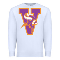 White missouri valley college vikings vectorized Premium Sweatshirt - linhVisuals