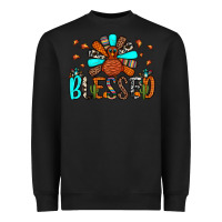Black blessed turkey Heavyweight Sweatshirt - JahusDesignShop
