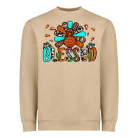 Mushroom blessed turkey Heavyweight Sweatshirt - JahusDesignShop
