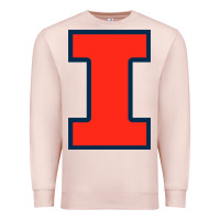 Pale Pink illinois fighting illini Premium Sweatshirt - linhVisuals