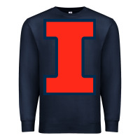 Navy illinois fighting illini Premium Sweatshirt - linhVisuals