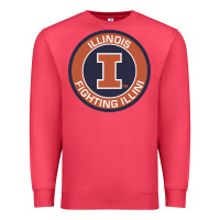 Cardinal illinois fighting illini Premium Sweatshirt - linhVisuals