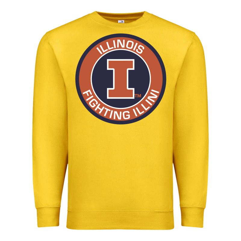 Illinois Fighting Illini Premium Sweatshirt by linhVisuals | Teevron