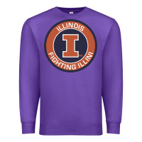 Purple illinois fighting illini Premium Sweatshirt - linhVisuals