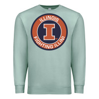 Seafoam illinois fighting illini Premium Sweatshirt - linhVisuals