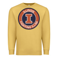 Antique Gold illinois fighting illini Premium Sweatshirt - linhVisuals