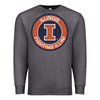 Charcoal Heather illinois fighting illini Premium Sweatshirt - linhVisuals