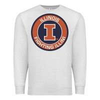Oatmeal Heather illinois fighting illini Premium Sweatshirt - linhVisuals
