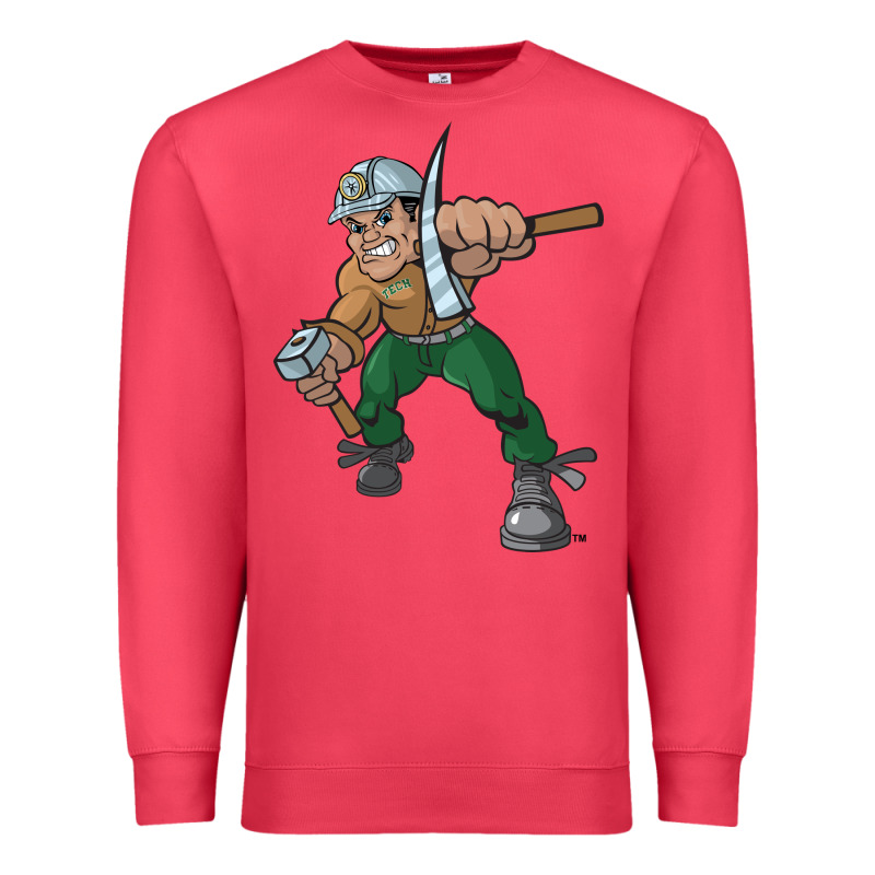 Montana Technological University Orediggers Vectorized Premium Sweatshirt by linhVisuals | Teevron