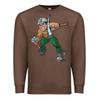 Chestnut montana technological university orediggers vectorized Premium Sweatshirt - linhVisuals