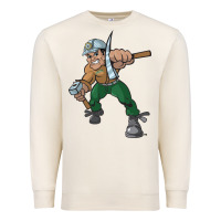 Sandshell montana technological university orediggers vectorized Premium Sweatshirt - linhVisuals