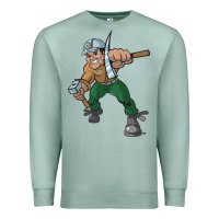 Seafoam montana technological university orediggers vectorized Premium Sweatshirt - linhVisuals