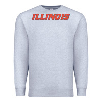 Heather Grey illinois fighting illini Premium Sweatshirt - linhVisuals