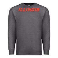 Charcoal Heather illinois fighting illini Premium Sweatshirt - linhVisuals