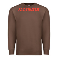 Chestnut illinois fighting illini Premium Sweatshirt - linhVisuals