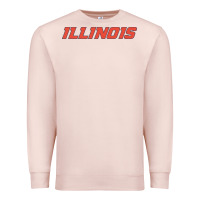 Pale Pink illinois fighting illini Premium Sweatshirt - linhVisuals
