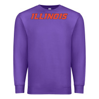 Purple illinois fighting illini Premium Sweatshirt - linhVisuals