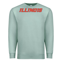 Seafoam illinois fighting illini Premium Sweatshirt - linhVisuals
